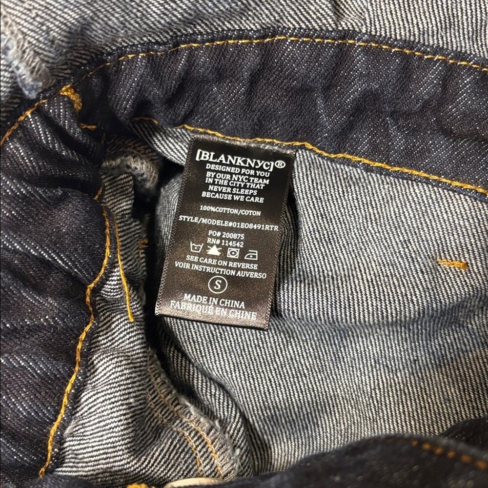 Blank NYC Dark Blue Denim Romper Size S - Picture 8 of 8